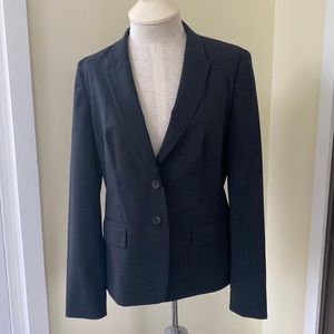 Hugo Boss women’s suit jacket -dark charcoal size 8
